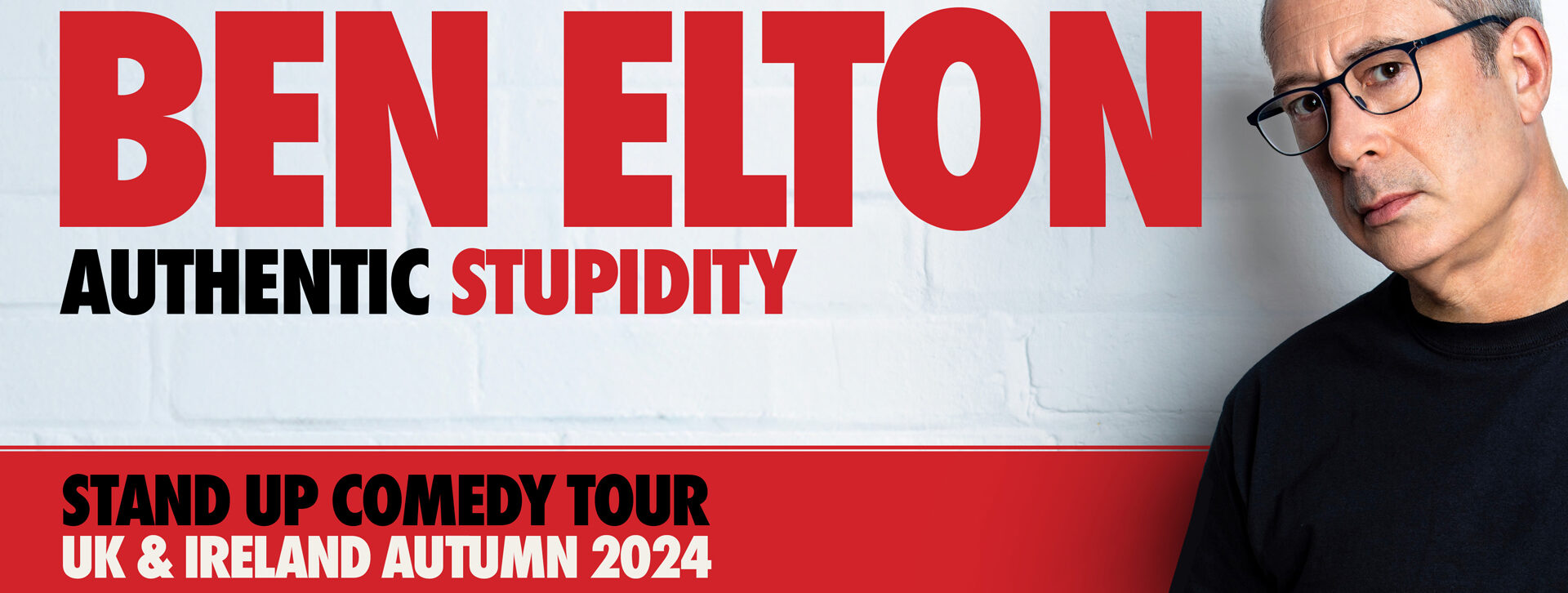 Ben Elton Authentic Stupidity The Landmark and Queen's