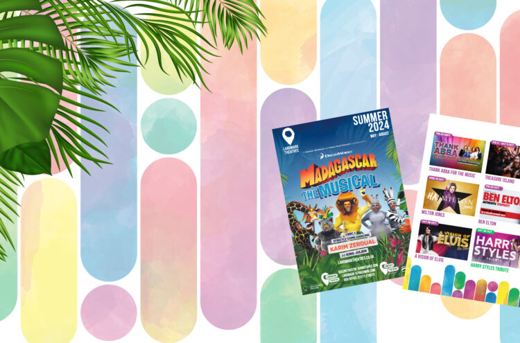 WHAT’S ON THIS SUMMER?! READ THE NEW QUEEN’S AND LANDMARK THEATRES BROCHURE TO FIND OUT! 📚🎭